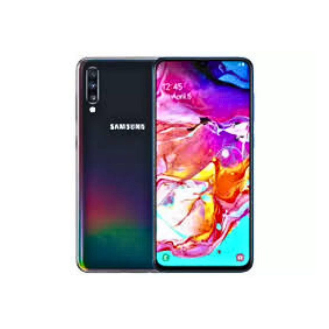 Samsung Galaxy A70 Black 128GB Refurbished Grade B – GADGET GURUS