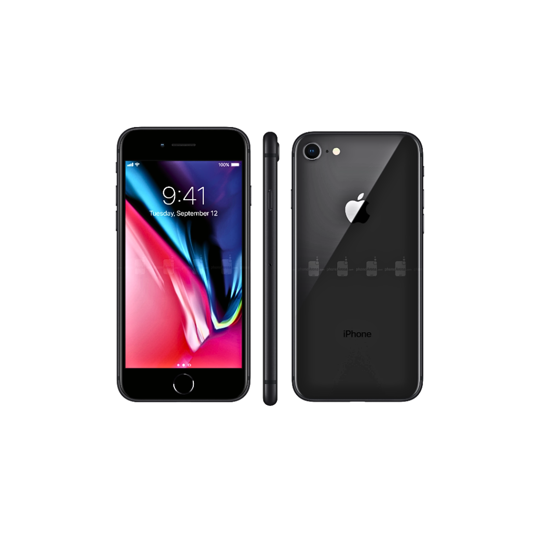 Apple iPhone 8 Black 64GB Refurbished Grade C