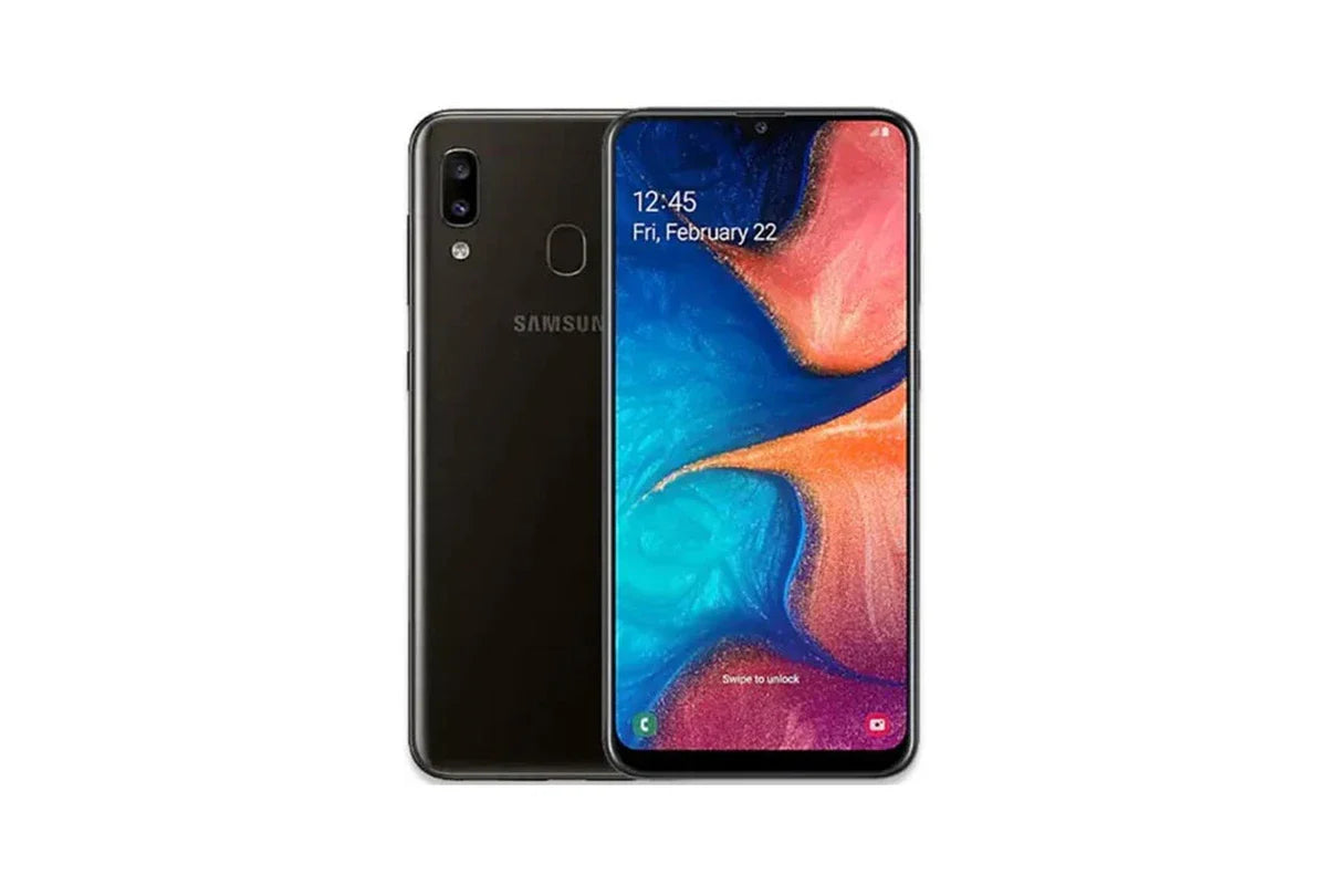 Samsung Galaxy A20 Black 32GB Refurbished Grade A