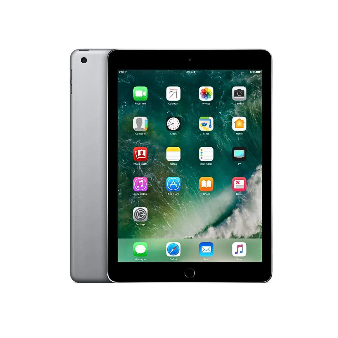 Apple iPad 5th Gen 2017 (Wifi) Space Grey 32GB Refurbished Grade B